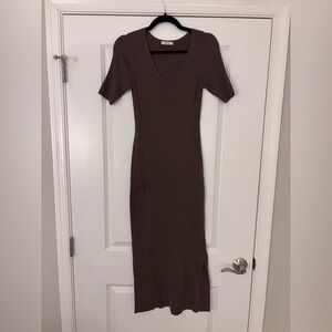 AYR - Brown Knit Dress